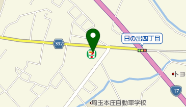 セブンイレブン 本庄日の出3丁目店の地図画像