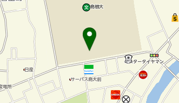 セブン銀行 島根大学 共同出張所の地図画像