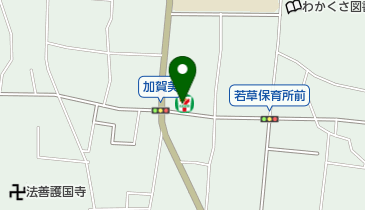 セブンイレブン 若草加賀美店の地図画像