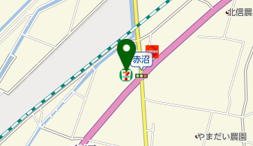 セブンイレブン 長野アップルライン店の地図画像