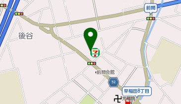 セブンイレブン 三郷後谷店の地図画像