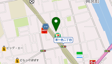 セブンイレブン 江戸川興宮町店の地図画像