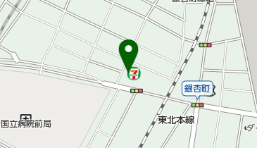 セブンイレブン 仙台銀杏町店の地図画像