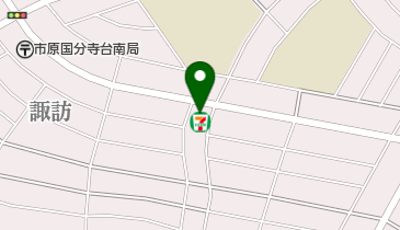 セブンイレブン 市原国分寺台南店の地図画像