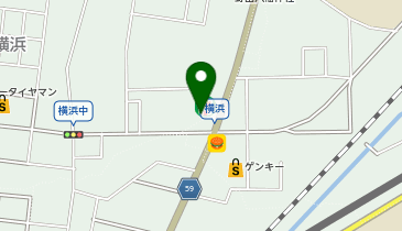 セブンイレブン 津幡横浜店の地図画像