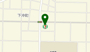 セブンイレブン 前橋下沖町店の地図画像