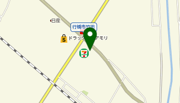 セブンイレブン 行橋竹田店の地図画像
