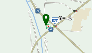 セブンイレブン 赤磐松木店の地図画像