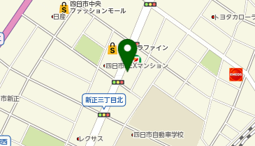 セブンイレブン 四日市十七軒町店の地図画像