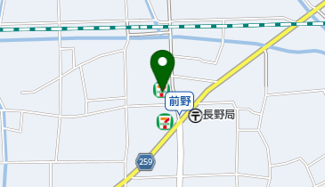 セブンイレブン 磐田前野店の地図画像