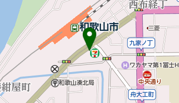 セブンイレブン 和歌山市駅前店の地図画像