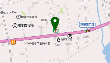 セブンイレブン 橋本東家店の地図画像