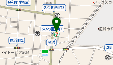 セブンイレブン 尼崎久々知西町1丁目店の地図画像