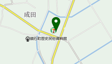 セブンイレブン 鏡石成田店の地図画像