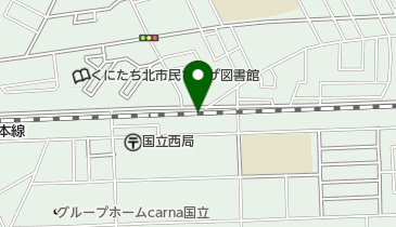 セブンイレブン 国立北3丁目店の地図画像