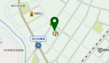 セブンイレブン 都城大王町店の地図画像
