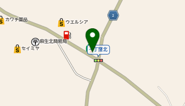 セブンイレブン 茨城麻生中央店の地図画像