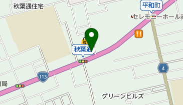 セブンイレブン 新潟秋葉通店の地図画像