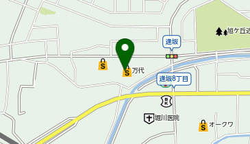 セブン銀行 万代 香芝二上店 共同出張所の地図画像