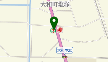 セブンイレブン 筑後大和塩塚店の地図画像