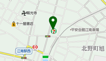 セブンイレブン 江南駅北店の地図画像