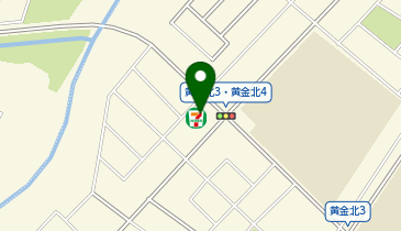 セブンイレブン 恵庭黄金北店の地図画像