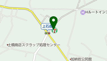 セブンイレブン 山梨上石森店の地図画像