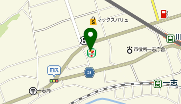 セブンイレブン 津市一志町田尻店の地図画像