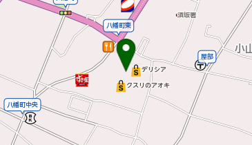 セブン銀行 デリシア 須坂西店 共同出張所の地図画像