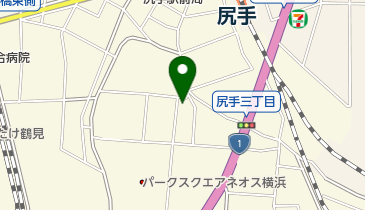 セブンイレブン 横浜尻手3丁目店の地図画像