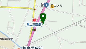 セブンイレブン 福島瀬上南店の地図画像