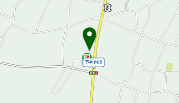 セブンイレブン 山梨下神内川店の地図画像