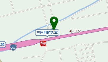 セブンイレブン 三日月堀江店の地図画像