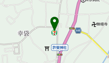 セブンイレブン 飯塚幸袋店の地図画像