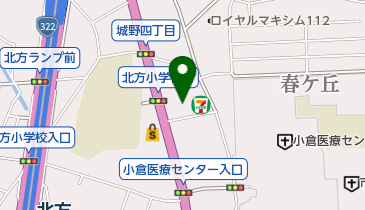 セブンイレブン 小倉北方小学校前店の地図画像