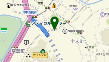 セブンイレブン 長崎梅香崎町店の地図画像
