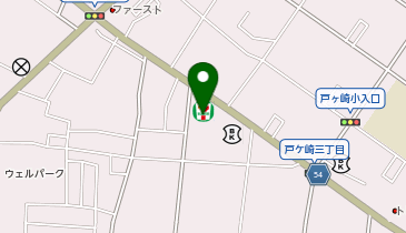 セブンイレブン 三郷戸ケ崎2丁目店の地図画像