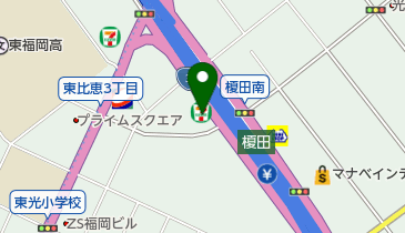 セブンイレブン 博多榎田南店の地図画像