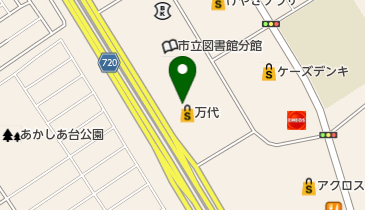 セブン銀行 万代 三田店 共同出張所の地図画像