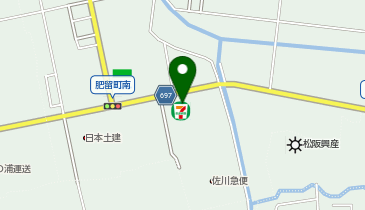 セブンイレブン 松阪肥留町店の地図画像