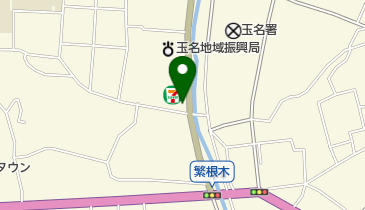 セブンイレブン 玉名岩崎店の地図画像