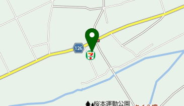 セブンイレブン 福島桜本店の地図画像