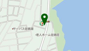 セブンイレブン 浜松佐鳴湖西店の地図画像