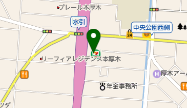 セブンイレブン 厚木栄町1丁目店の地図画像