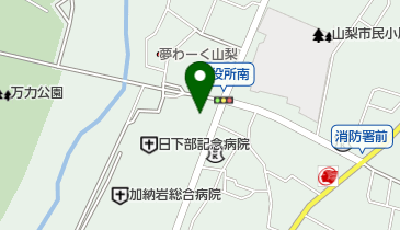 セブンイレブン 山梨加納岩店の地図画像