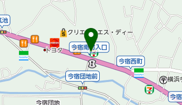 セブンイレブン 横浜今宿西町店の地図画像