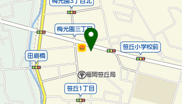 セブンイレブン 福岡笹丘1丁目店の地図画像