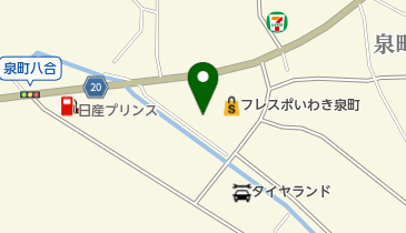 セブン銀行 ヨークベニマル 泉下川店 共同出張所の地図画像