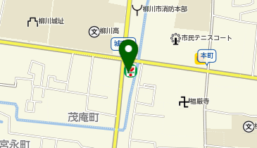セブンイレブン 柳川高校前店の地図画像