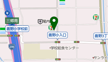 セブンイレブン 三郷鷹野中央通り店の地図画像
